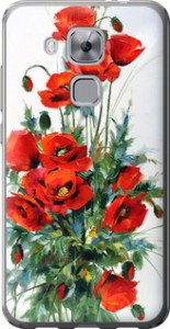 Чехол на Huawei Nova Plus Маки 523u-961 (Белый)