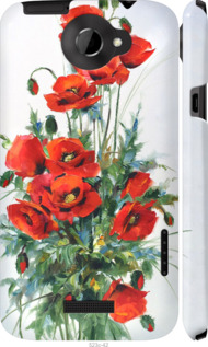 Чехол на HTC One X+ Маки 523c-69 (Белый)