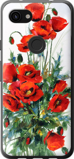 Чехол на Google Pixel 3a XL Маки 523t-1713 (Білий)