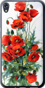 Чохол на Asus ZENFONE Live ZB501KL Маки 523u-1128 (Білий)