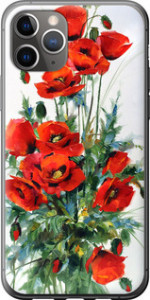 Чохол на iPhone 11 Pro Max Маки 523t-1723 (Білий)