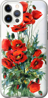 Чохол на iPhone 12 Pro Маки 523t-2052 (Білий)