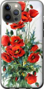 Чохол на iPhone 12 Pro Max Маки 523t-2054 (Білий)
