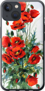 Чехол на iPhone 13 Маки 523u-2374 (Белый)
