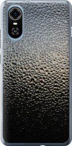 Чехол на ZTE Blade A31 Plus Мокрое стекло 245u-2637 (Серый)