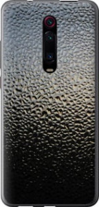 Чехол на Xiaomi Mi 9T Pro Мокрое стекло 245u-1698 (Серый)