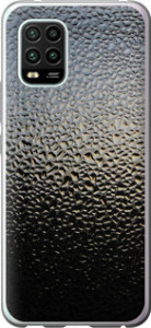 Чехол на Xiaomi Mi 10 Lite Мокрое стекло 245t-1924 (Серый)
