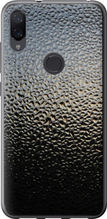 Чехол на Xiaomi Mi Play Мокрое стекло 245t-1644 (Серый)