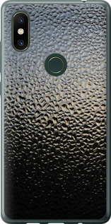 Чехол на Xiaomi Mi Mix 2s Мокрое стекло 245u-1438 (Серый)