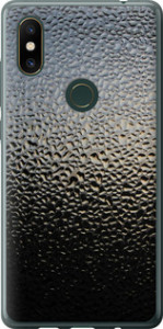 Чехол на Xiaomi Mi Mix 2s Мокрое стекло 245u-1438 (Серый)