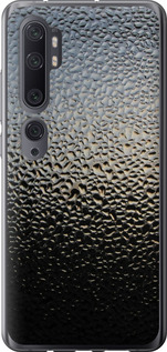 Чехол на Xiaomi Mi Note 10 Мокрое стекло 245t-1820 (Серый)