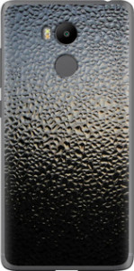 Чехол на Xiaomi Redmi 4 Prime Мокрое стекло 245u-437 (Серый)