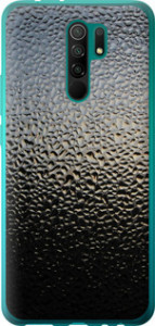 Чехол на Xiaomi Redmi 9 Мокрое стекло 245u-2019 (Серый)