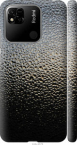 Чехол на Xiaomi Redmi 10A Мокрое стекло 245m-2578 (Серый)