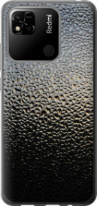 Чехол на Xiaomi Redmi 10A Мокрое стекло 245t-2578 (Серый)