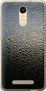 Чехол на Xiaomi Redmi Note 3 pro Мокрое стекло 245t-335 (Серый)