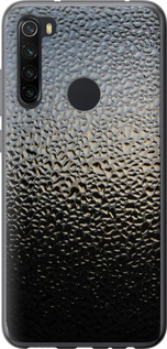 Чехол на Xiaomi Redmi Note 8 Мокрое стекло 245u-1787 (Серый)