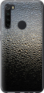 Чехол на Xiaomi Redmi Note 8 Мокрое стекло 245u-1787 (Серый)