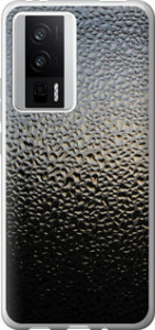 Чехол на Xiaomi Redmi K60 Мокрое стекло 245u-2973 (Серый) для Xiaomi Redmi K60 Pro