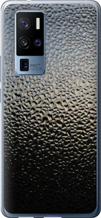 Чехол на Vivo X50 Pro Plus Мокрое стекло 245u-2056 (Серый)