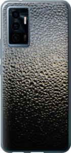 Чехол на Vivo V23e Мокрое стекло 245u-2641 (Серый)