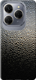 Чехол на Tecno Spark 20 Pro Мокрое стекло 245u-3620 (Серый)