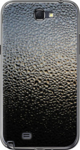 Чехол на Samsung Galaxy Note 2 N7100 Мокрое стекло 245u-17 (Серый)