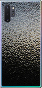 Чехол на Samsung Galaxy Note 10 Plus Мокрое стекло 245u-1756 (Серый)