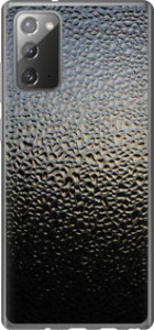 Чехол на Samsung Galaxy Note 20 Мокрое стекло 245t-2036 (Серый)