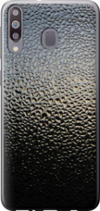Чохол на Samsung Galaxy M30 Мокре скло 245t-1682 (Сірий)