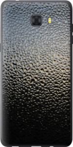 Чехол на Samsung Galaxy C9 Pro Мокрое стекло 245u-720 (Серый)