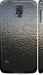 Чехол на Samsung Galaxy S5 Duos SM G900FD Мокрое стекло 245m-62 (Серый)