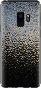 Чехол на Samsung Galaxy S9 Мокрое стекло 245t-1355 (Серый)