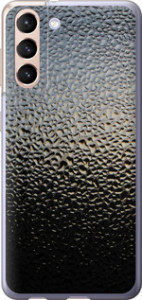 Чехол на Samsung Galaxy S21 Мокрое стекло 245u-2114 (Серый)