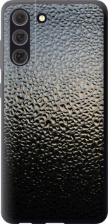 Чехол на Samsung Galaxy S21 FE Мокрое стекло 245u-2302 (Серый)