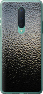 Чехол на OnePlus 8 Мокрое стекло 245u-1902 (Серый)