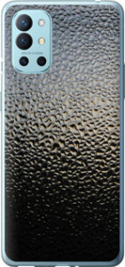 Чехол на OnePlus 9R Мокрое стекло 245u-2326 (Серый)