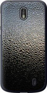 Чехол на Nokia 1 Мокрое стекло 245u-1373 (Серый)