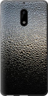 Чехол на Nokia 6 Мокрое стекло 245u-898 (Серый)