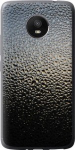 Чехол на Motorola Moto E4 Plus Мокрое стекло 245u-1000 (Серый)