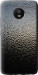 Чехол на Motorola Moto E4 Plus Мокрое стекло 245u-1000 (Серый)