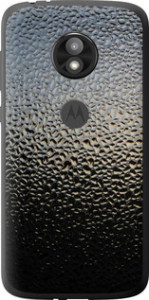 Чехол на Motorola Moto E5 Play Мокрое стекло 245u-1429 (Серый)