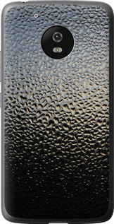 Чехол на Motorola Moto G5 Мокрое стекло 245u-832 (Серый)