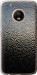 Чехол на Motorola Moto G5 PLUS Мокрое стекло 245t-1038 (Серый)
