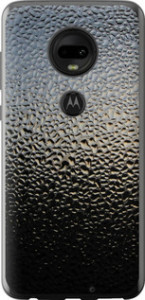 Чехол на Motorola Moto G7 Мокрое стекло 245u-1614 (Серый) для Motorola Moto G7 Plus