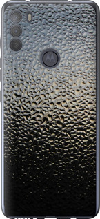 Чехол на Motorola G50 Мокрое стекло 245u-2354 (Серый)