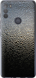 Чехол на Motorola G50 Мокрое стекло 245u-2354 (Серый)