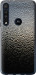 Чехол на Motorola One Macro Мокрое стекло 245u-1812 (Серый)