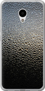 Чохол на Meizu M3s Мокре скло 245t-943 (Сірий)