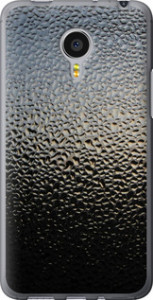 Чехол на Meizu MX4 PRO Мокрое стекло 245u-132 (Серый)